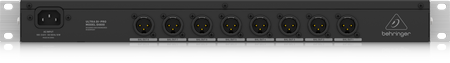 Behringer DI800 V2 8-канальный активный DI-box с универсальным питанием (сеть/ фантом)