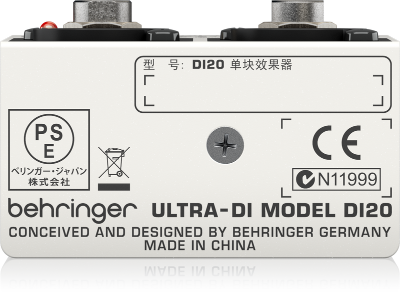 Behringer DI20 2-канальный активный DI-box/ сплиттер