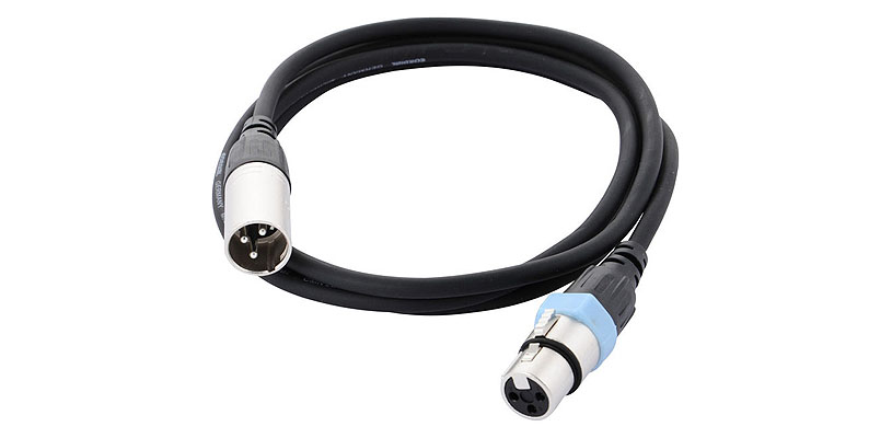 Cordial CCM 1.5 FM микрофонный кабель XLR female—XLR male, 1.5м, черный