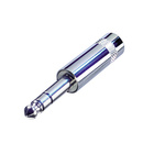 Neutrik NYS202 кабельный разъем Jack 6.3мм TRS (стерео), штекер металический корпус для кабеля 6мм