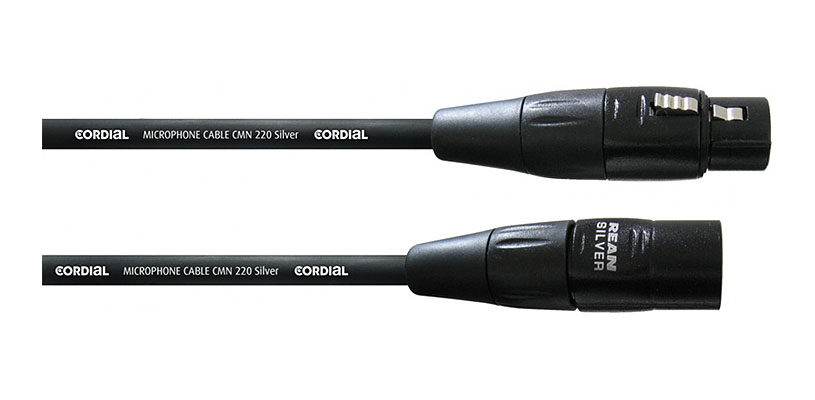 Cordial CIM 1,5 FM CIM 1.5 FM микрофонный кабель XLR female—XLR male, 1.5м, черный