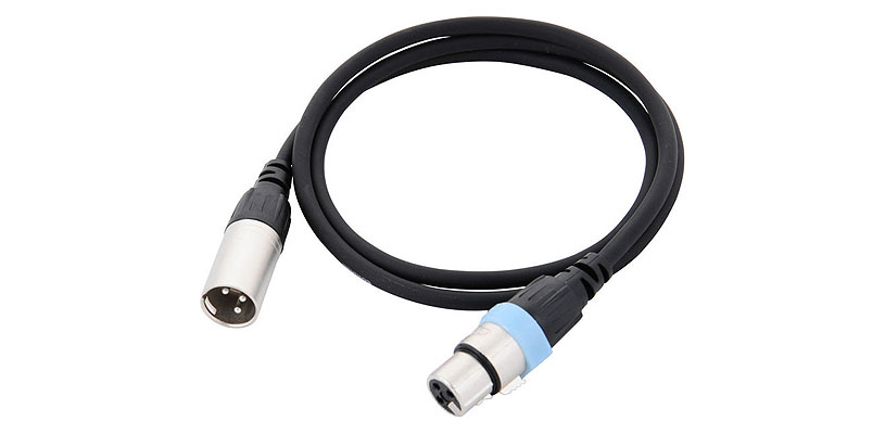 Cordial CCM 1 FM кабель микрофонный XLR female—XLR male, 1.0м, черный