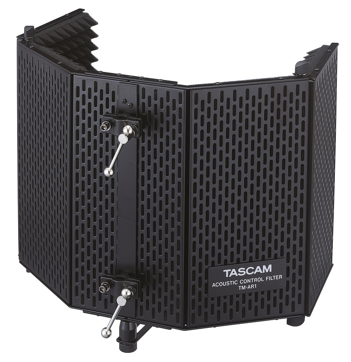 TASCAM TM-AR1 акустический экран для студийных микрофонов, с креплением на стойку