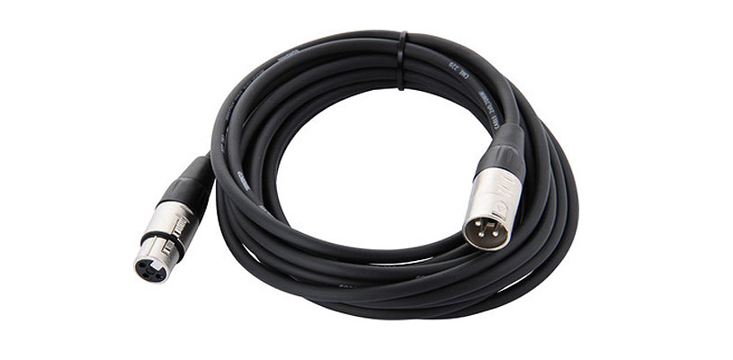Cordial CCM 5 FM микрофонный кабель XLR female—XLR male, 5.0м, черный