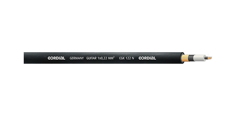 Cordial CGK 122 инструментальный кабель 7,2 мм, черный