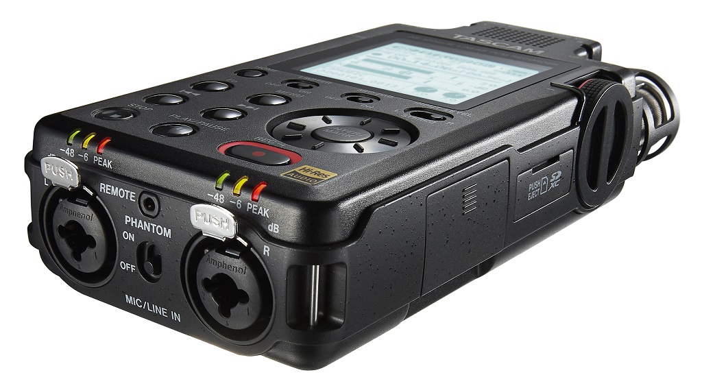 TASCAM DR-100MK3 DR-100 MK3  портативный PCM Стерео Рекордер с встроенными микрофонами, Wav/MP3