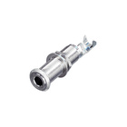 Neutrik NYS2202P кабельный разъем Jack 6.3мм TS (моно) гнездо, металический корпус, для кабеля 6мм