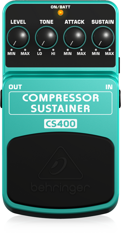 Behringer CS400 педаль компрессор-сустейнер