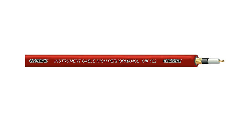 Cordial CIK 122 RED инструментальный кабель 6,1 мм, красный