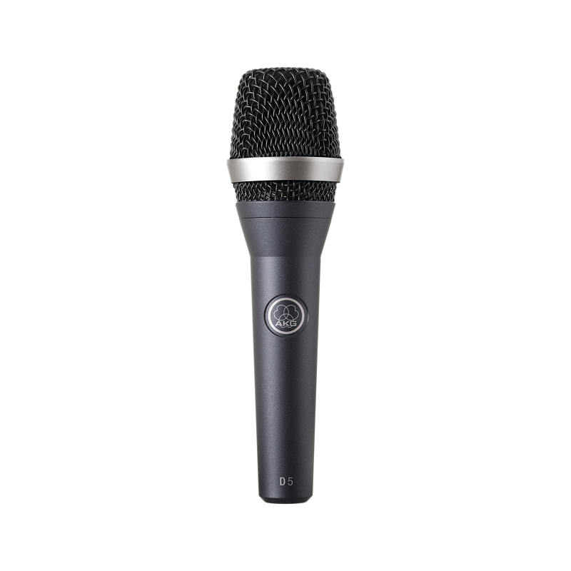 AKG D5 микрофон сценический вокальный динамический суперкардиоидный, разъём XLR, 70-20000Гц, 2,6мВ/Па