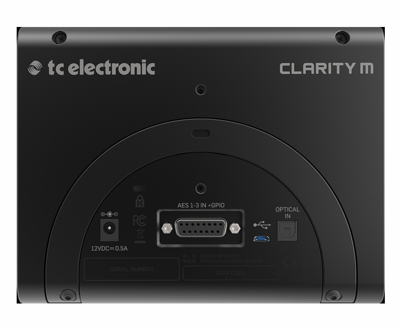 TC Electronic Clarity M измеритель громкости cтерео и 5.1, AES3 стерео или 5.1, USB, S/PDIF OPTICAL, 44,1/48 кГц