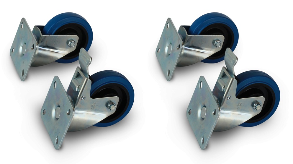 PreSonus CASTER WHEEL KIT колёса 4" для сабвуферов ULT18 или CDL18, 2 обычных и 2 со стопором