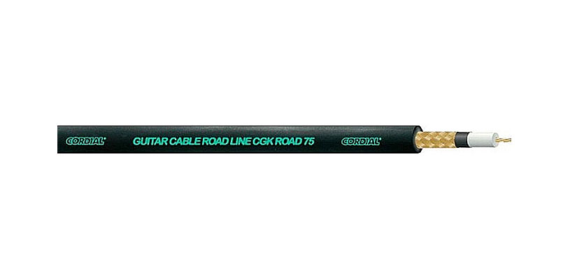 Cordial CGK-ROAD 75 инструментальный кабель 7,2 мм, черный