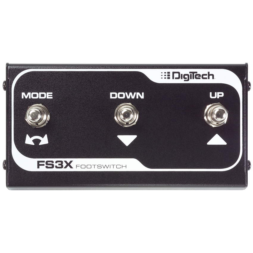 Digitech FS3X фут-свич 3х-кнопочный. Кабель TRS в комплекте