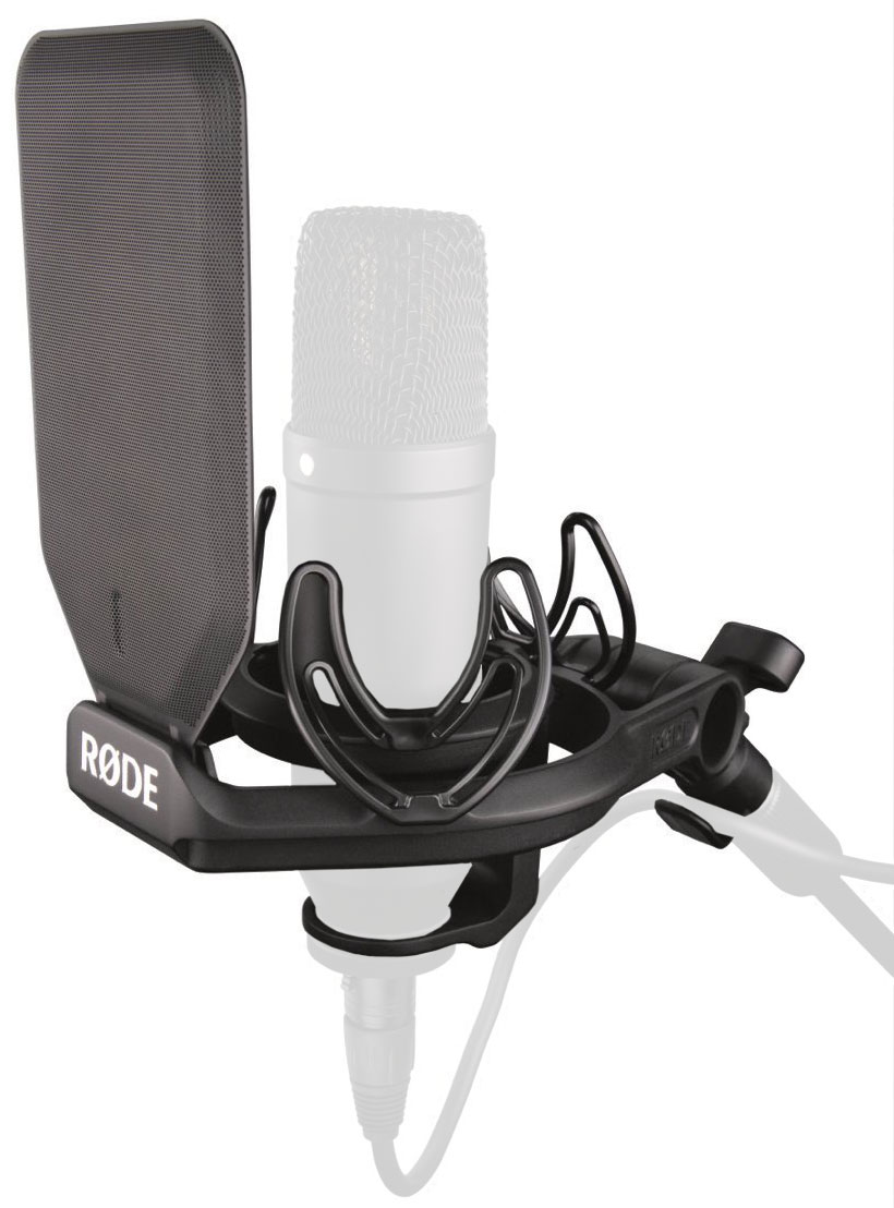 RODE NT1/AI1Kit комплект студийный: конденсаторный микрофон NT1, AI-1 USB-интерфейс, антивибрационное крепление с поп-фильтром SM6