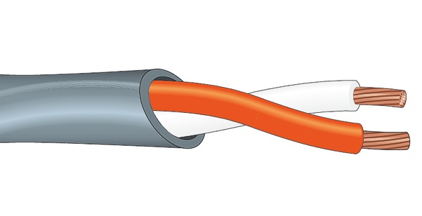 Canare 2S9F GRY кабель инсталляционный для акустических систем, 2х2,18кв.мм, серый