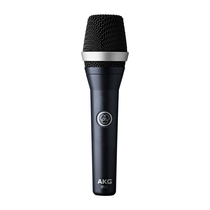 AKG D5C микрофон сценический вокальный динамический кардиоидный, разъём XLR, 20-17000Гц, 2,6мВ/Па
