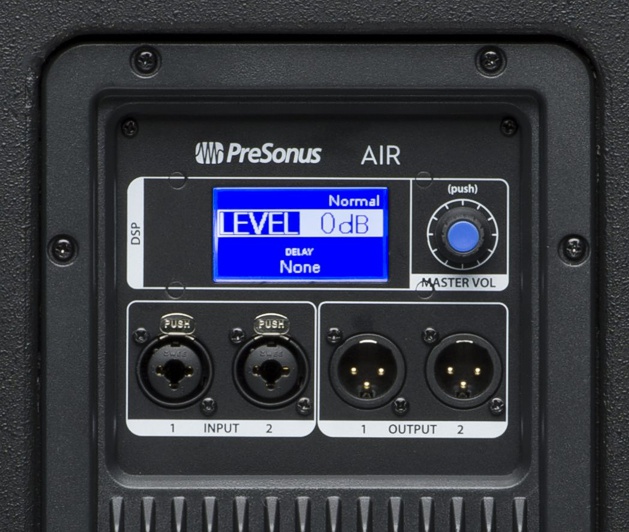 PreSonus AIR18s активный сабвуфер, 18"(3"катушка), 1200Вт, 35-150Гц, SPL 137дБ пик, DSP LCD