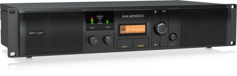 BEHRINGER NX3000D - профессиональный усилитель мощности с DSP 3000 Вт.