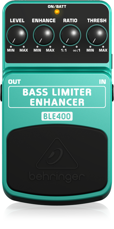 Behringer BLE400 педаль limiter/enhancer для бас гитары