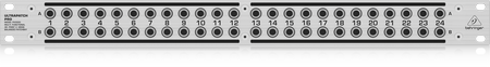 BEHRINGER PX3000 - симметричная многофункциональная коммутационная панель с 48 портами и 3 режимами