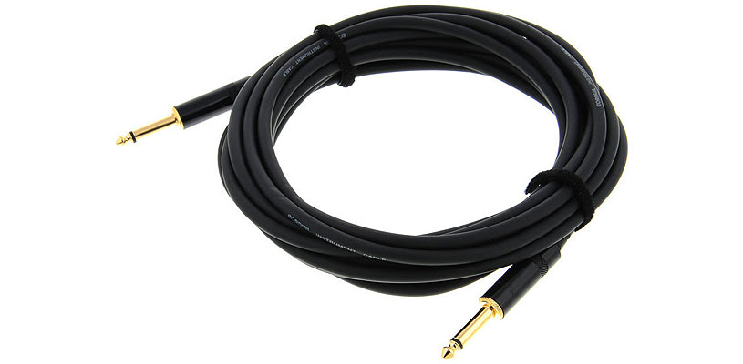 Cordial CCI 6 PP инструментальный кабель джек моно 6.3мм/джек моно 6.3мм, 6.0м, черный