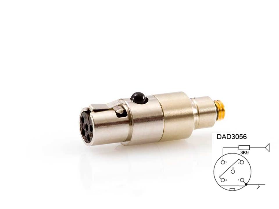 DPA DAD3056 переходник c MicroDot на Lectrosonics LM, SM, UM Series (for Low DC Microphones)