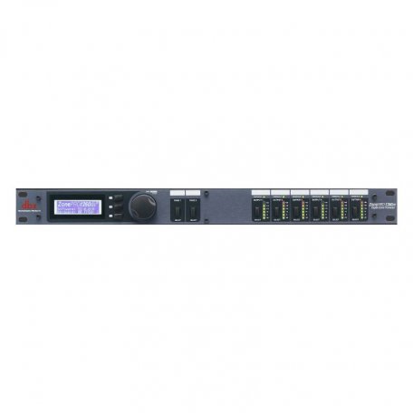 dbx 1260m аудио процессор для многозонных систем. 12 входов - 6 балансных мик/лин Phoenix, 4 RCA, S/PDIF; 6 балансных Phoenix выхода