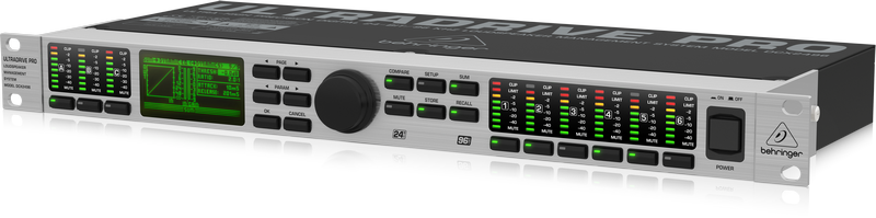 Behringer DCX2496 Цифровая сиcтема управления громкоговорителями 24 бит/ 96 кГц, 3 вх. - 6 вых, AES/EBU c SRC