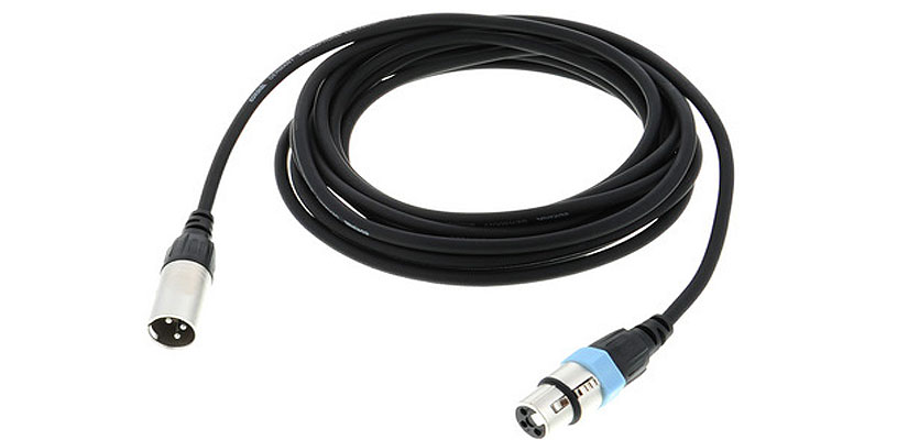 Cordial CCM 2.5 FM микрофонный кабель XLR female—XLR male, 2.5м, черный