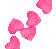 Конфетти бумажное Сердца розовые Конфетти бумажное Сердца розовые