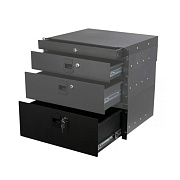 ONSTAGE RDL4000 - выдвижной ящик для рэка, замок, 4U