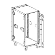 Рэковый кейс RCC9-550-22U