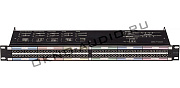 Neutrik NPPA-TT-PT патч панель Bantamm 96 каналов, коммутация с помощью зажима, полунормализованная