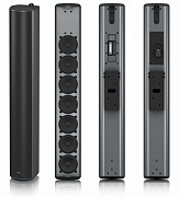 TANNOY VLS 7 EN54 (black) VLS 7 EN54 звуковая колонна, IP65, 7x3,5", RMS150Вт/Пик.600Вт 12Ом, 70В/100В,150/75/37,5/19Вт, -3дБ 150Гц-11кГц, SPL 118 дБ пик,130°x(+6°-22°)