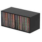 Glorious Record Box Black 230 подставка, система хранения виниловых пластинок 230 шт. , цвет чёрный