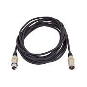 Rockcable RCL 30355 D7 Микрофонный кабель XLR(M) XLR( F) 5 м Металл. корп.