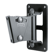 K&M 24471-000-55 настенный держатель для АС, угол наклона 0°-30°, поворот 90°, черный