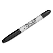 Маркер перманентный Sharpie twin tip (черный)