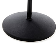 K&M 26145-300-55 микрофонная стойка "журавль" с круглым основанием, чёрная, 1000-1700 мм