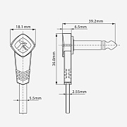 Патч кабель FPJJ100/0,15
