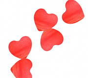 Конфетти бумажное Сердца красные Конфетти бумажное Сердца красные