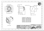 AMPHENOL AC3FDZ - разъем XLR панельный мама , 3 контакта, квадратный фланец, цвет никель