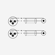 Аудиокабель RACC190/2