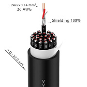 Аудиокабель TCE24/100