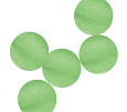 Конфетти бумажное Круги светло-зеленые