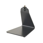 K&M 23250-300-55 настольная микрофонная стойка с г-образным цельным корпусом, чёрная