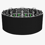 Гибкий светодиодный прокатный экран в кейсе PSL Lighting P1.95 GOB