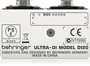 BEHRINGER DI20 - DI-бокс/сплиттер, двухканальный