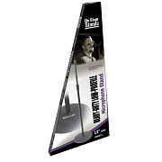 ONSTAGE MS9212 - микрофонная стойка, прямая, круглое основание, регулируемая высота,черная